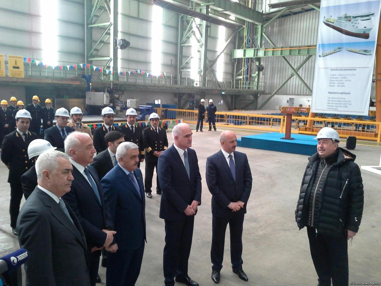 В Азербайджане строятся уникальные паромы
