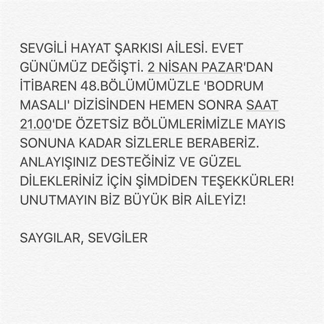 "Hayat şarkısı"nın final tarixi bəlli oldu