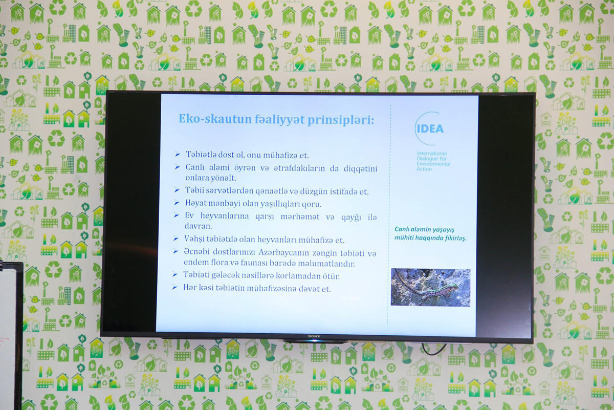 Общественное объединение IDEA инициировало проект "Eko-skaut"