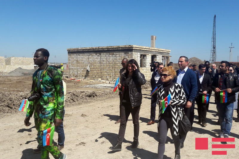 Иностранные студенты посадили деревья в Джоджуг Марджанлы