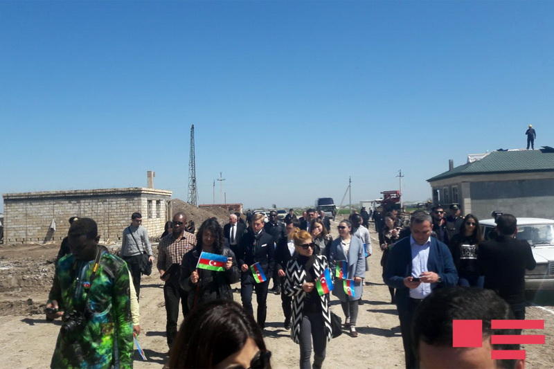 Иностранные студенты посадили деревья в Джоджуг Марджанлы