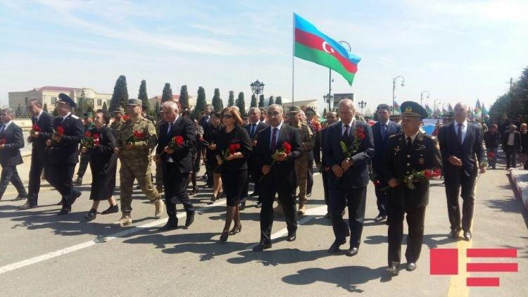 В Горадизе состоялось шествие, посвященное годовщине победы в апрельских боях