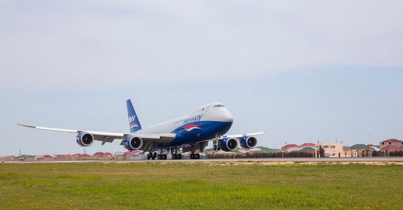 Silk Way Airlines пополнила флот еще одним грузовым самолетом Boeing 747-8F