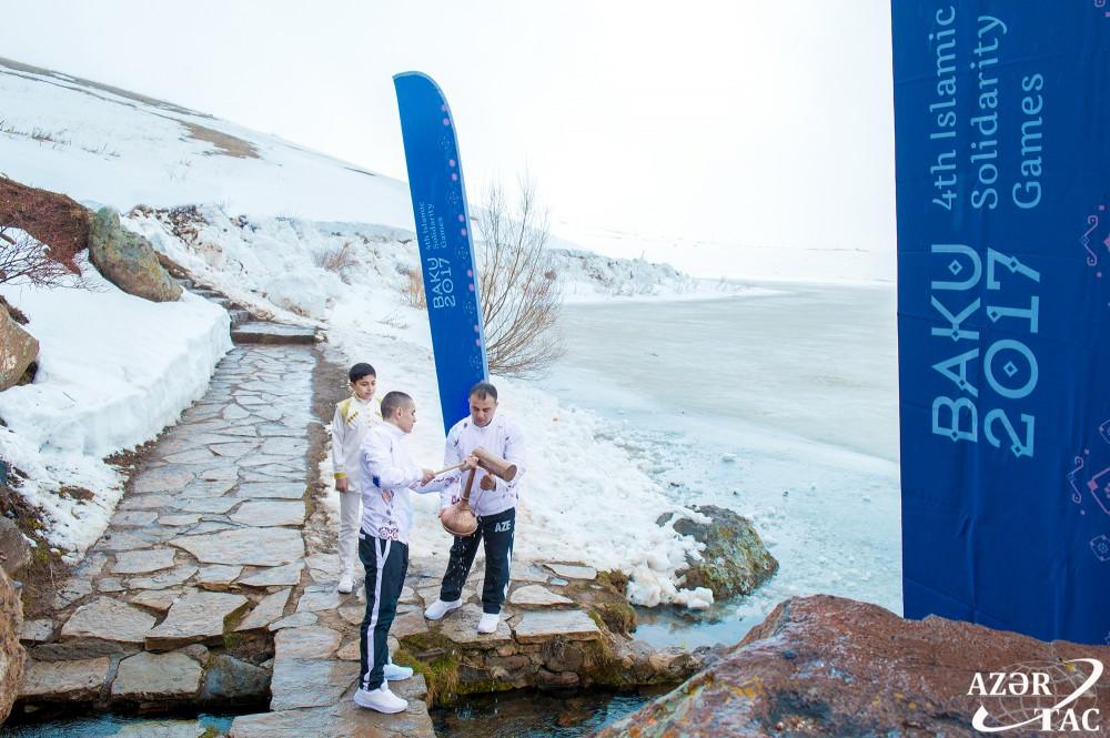 IV İslam Həmrəyliyi Oyunlarının "Xəzərdən başlayan su səyahəti"nin Naxçıvan mərhələsi başa çatıb