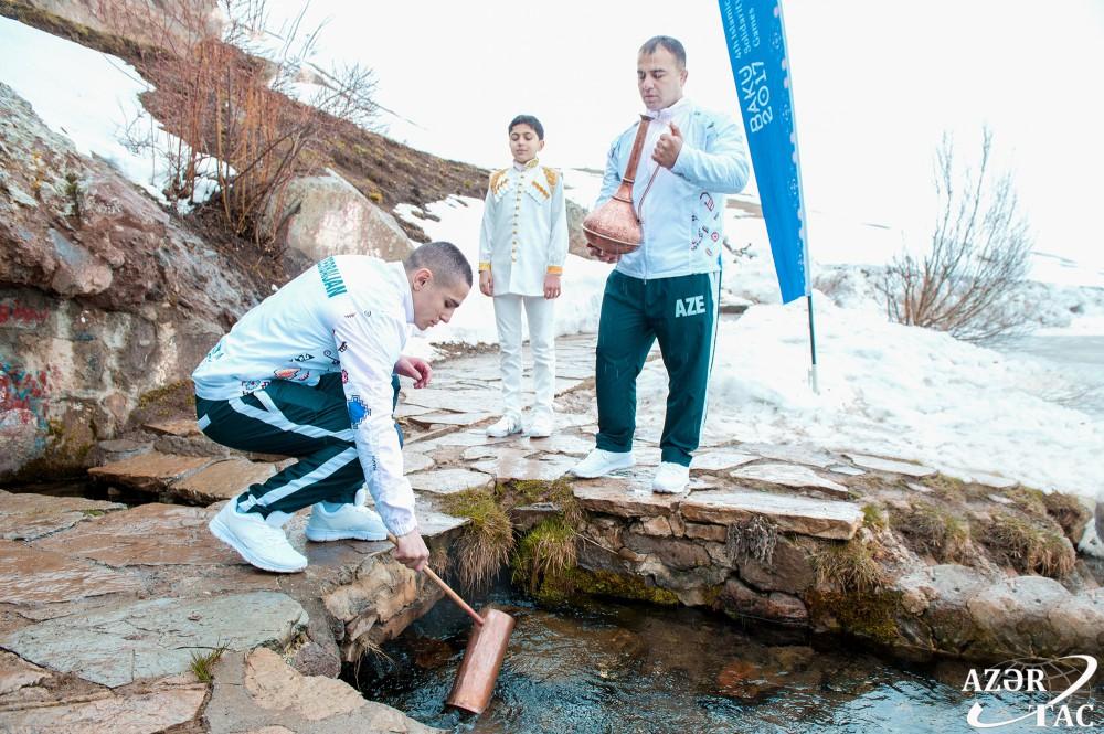 IV İslam Həmrəyliyi Oyunlarının "Xəzərdən başlayan su səyahəti"nin Naxçıvan mərhələsi başa çatıb