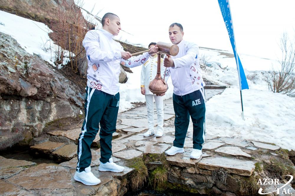 IV İslam Həmrəyliyi Oyunlarının "Xəzərdən başlayan su səyahəti"nin Naxçıvan mərhələsi başa çatıb