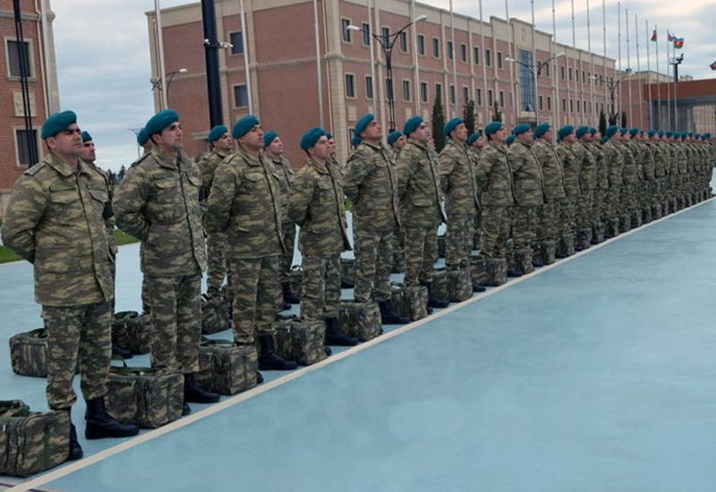 Азербайджанские миротворцы отправились в Афганистан