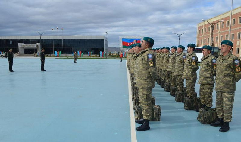 Азербайджанские миротворцы отправились в Афганистан