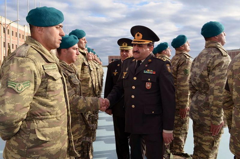 Азербайджанские миротворцы отправились в Афганистан