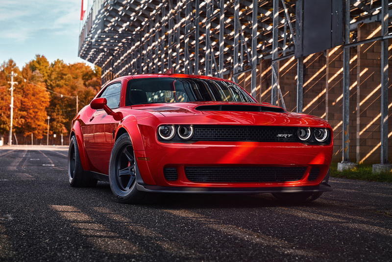 "Демонический" Dodge Challenger стал самым динамичным автомобилем в мире