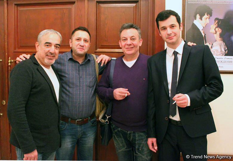 Премьера спектакля "Бульвар Сансет" в Баку