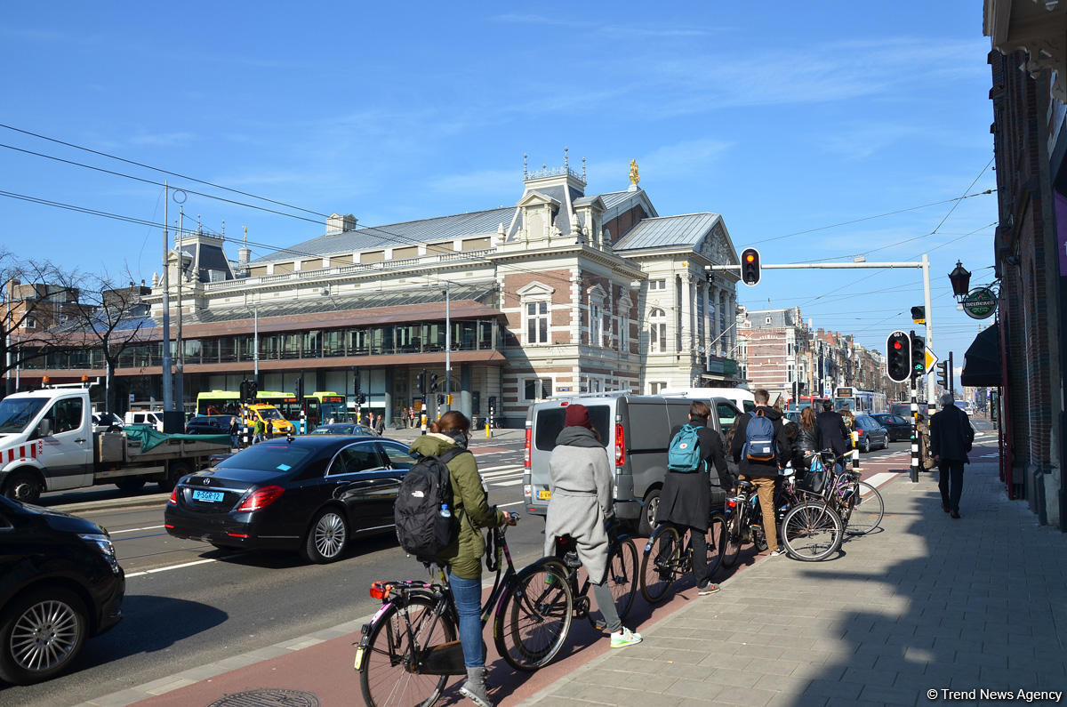 Прогулка по весеннему цветущему Амстердаму