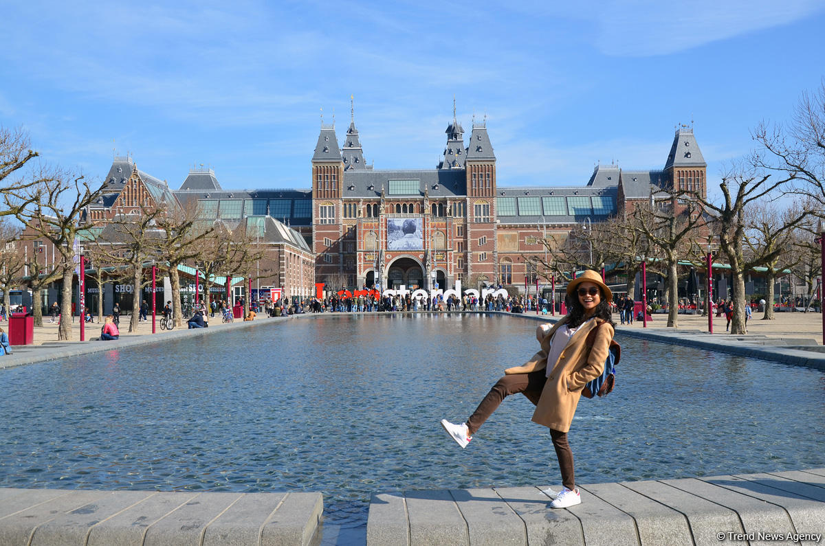 Прогулка по весеннему цветущему Амстердаму