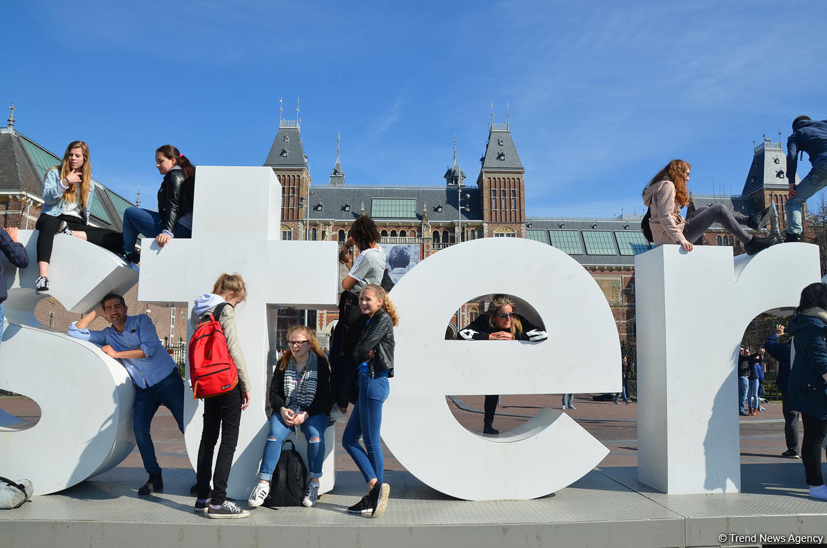 Прогулка по весеннему цветущему Амстердаму