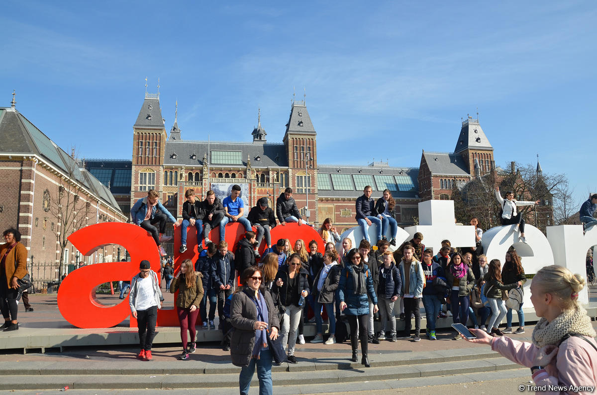 Прогулка по весеннему цветущему Амстердаму