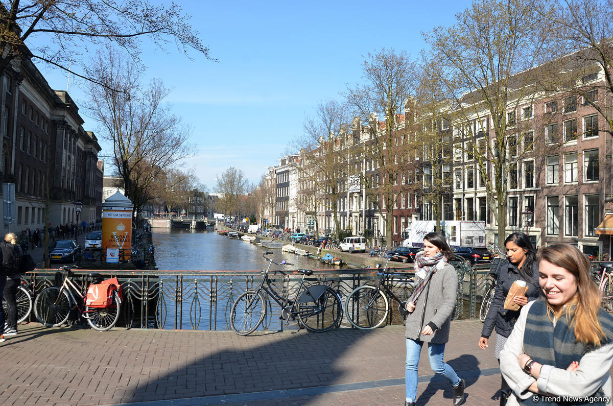 Прогулка по весеннему цветущему Амстердаму