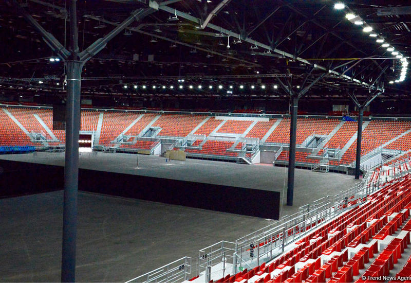 В Baku Crystal Hall завершается подготовка к IV Играм исламской солидарности