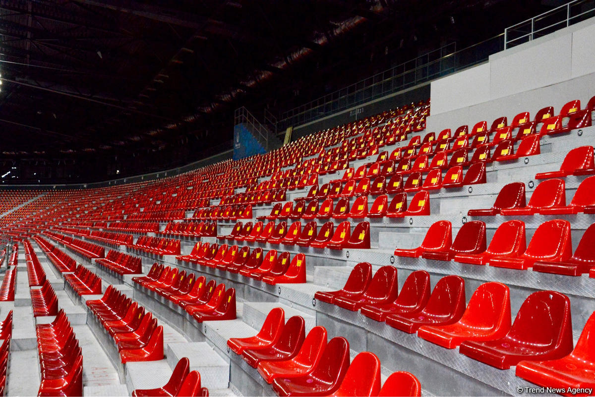 В Baku Crystal Hall завершается подготовка к IV Играм исламской солидарности