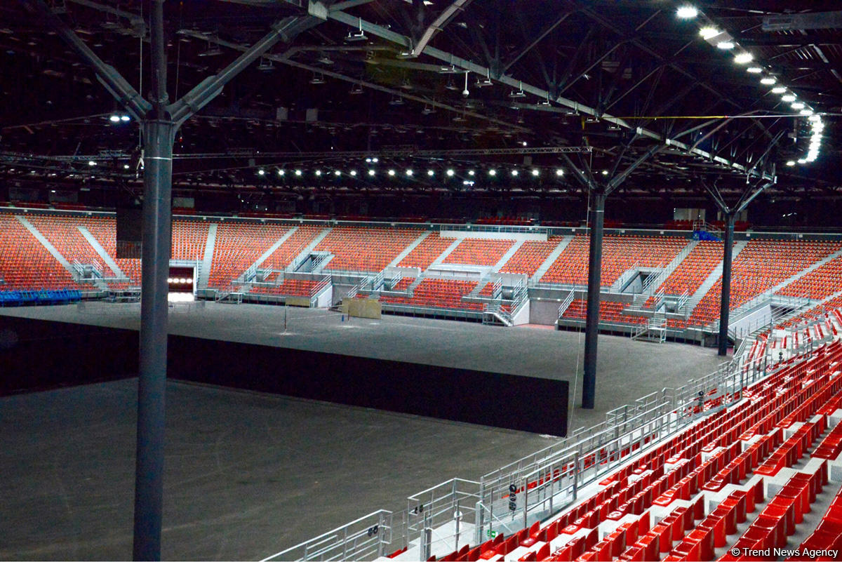 В Baku Crystal Hall завершается подготовка к IV Играм исламской солидарности