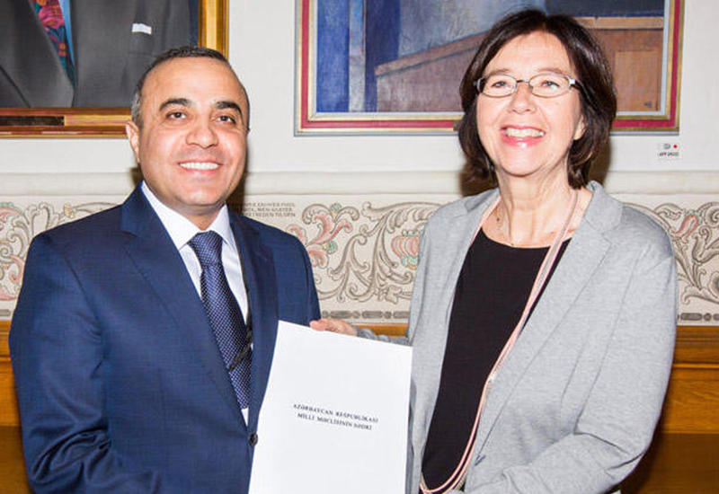 Azay Quliyev ATƏT PA-nın baş katibi ilə görüşdü