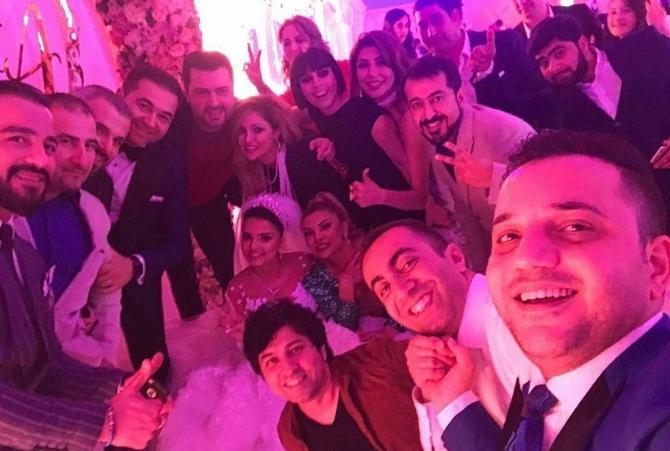 Məşhurların İlkinin toyundan paylaşdığı ən maraqlı görüntülər