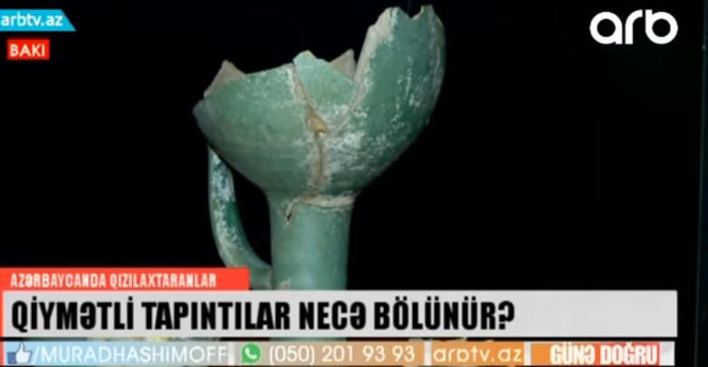 İmişli sakini Makedoniyalı İsgəndərin dəfinəsini tapdı