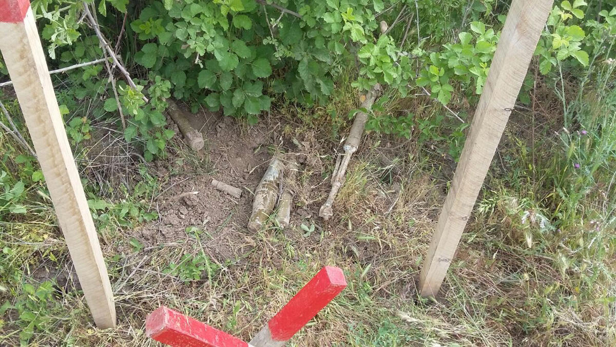 Cocuq Mərcanlıda partlamamış hərbi sursatlar tapılıb