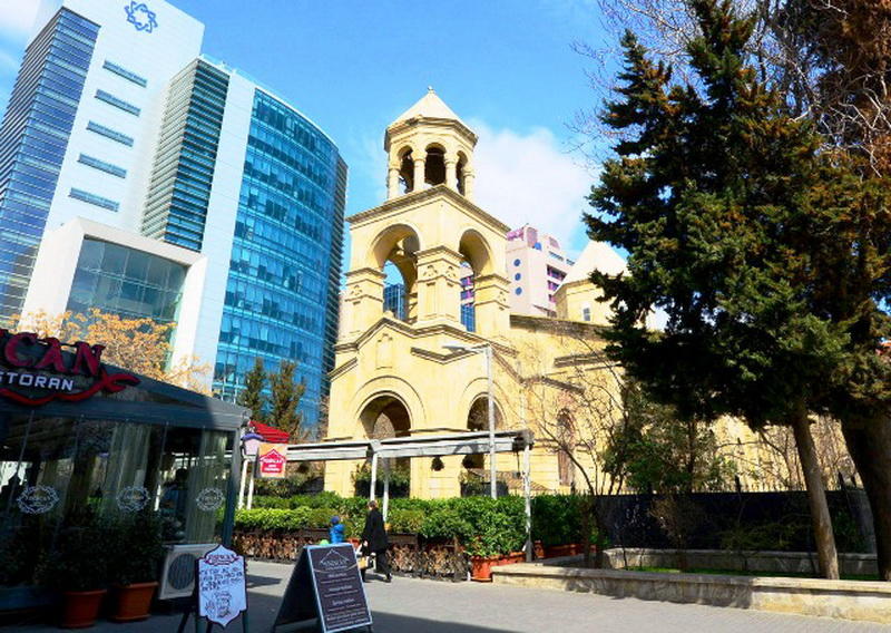 Красота и величие европейской архитектуры в Баку