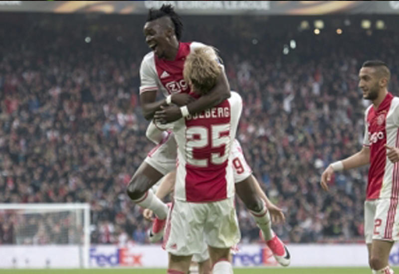 "Аякс" разгромил "Лион" в первом матче полуфинала Лиги Европы