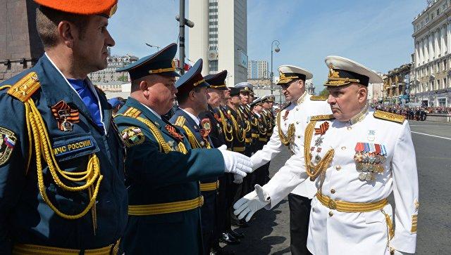 Moskvada hərbi parad keçirildi