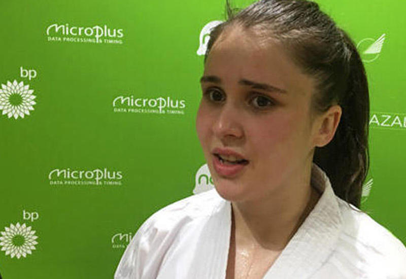 Finala yüksələn karateçimiz: "Qələbəmi Azərbaycan xalqına həsr edirəm"