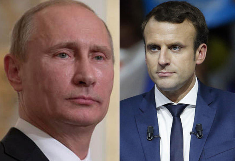 Putinlə Makronun ilk telefon söhbəti: "Elə ilk fürsətdə..."