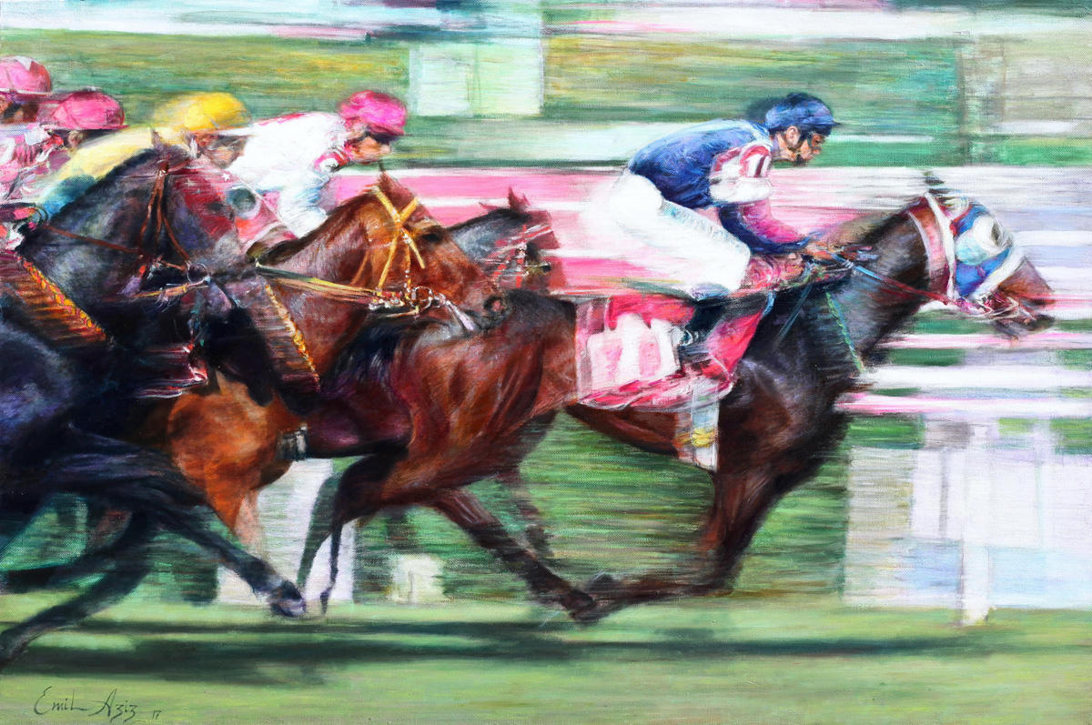 Художник Эмиль Азиз представил жителям Баку "Цветение"