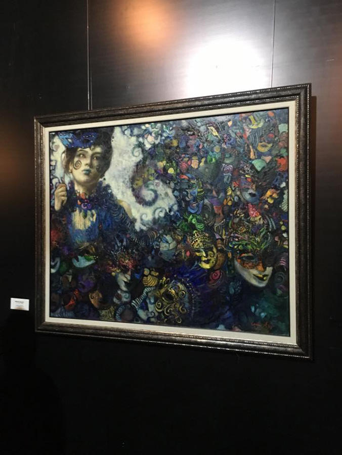 Художник Эмиль Азиз представил жителям Баку "Цветение"