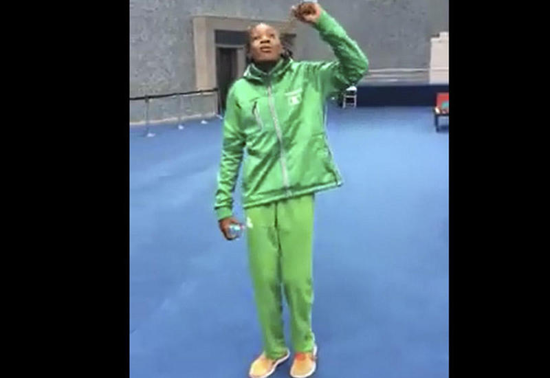 İslamiadada maraqlı hadisə: nigeriyalı güləşçi qələbəsini belə qeyd elədi