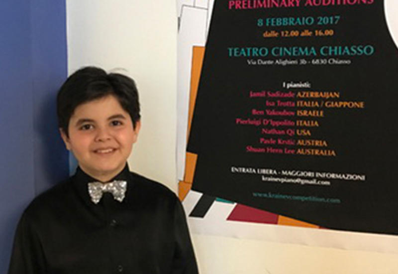 9-летний азербайджанский музыкант выступил в Кремле