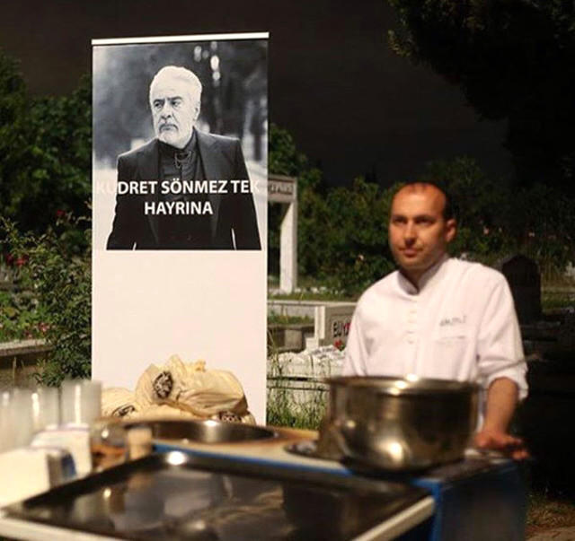 "İçerde"də "ölən" aktyor üçün halva bişirib, payladı