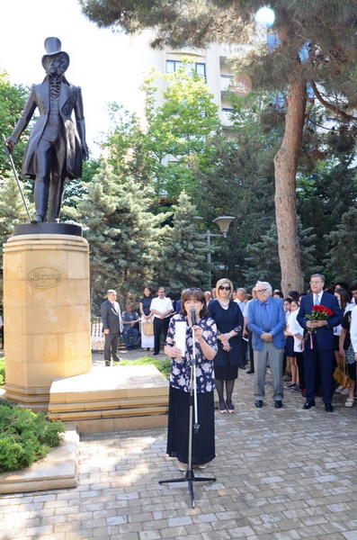 В Баку прошло мероприятие, посвященное 218-й годовщине  со дня рождения А.С.Пушкина