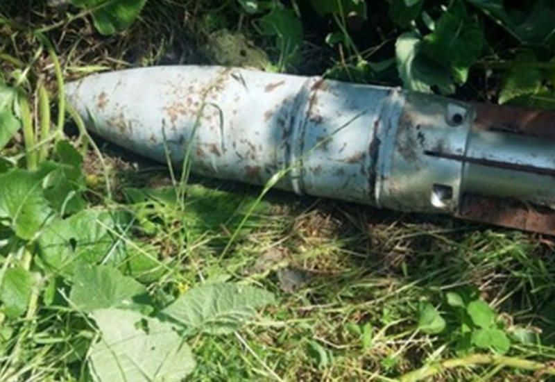 В Газахе найден танковый снаряд