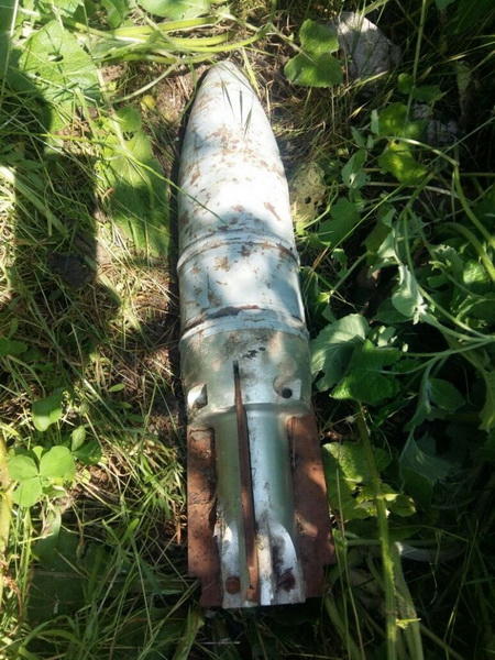 В Газахе найден танковый снаряд