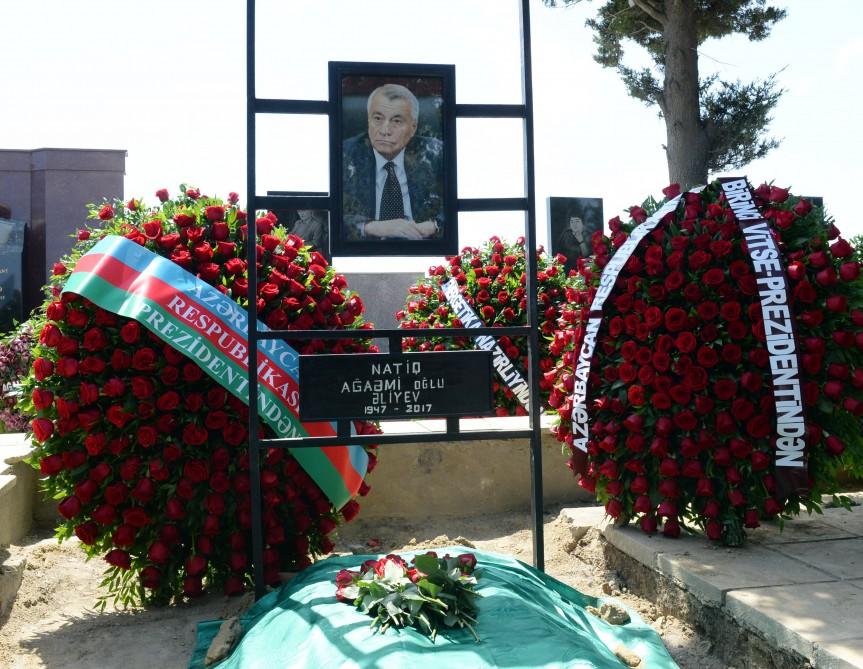 Министр энергетики Азербайджана Натиг Алиев похоронен в Аллее почетного захоронения