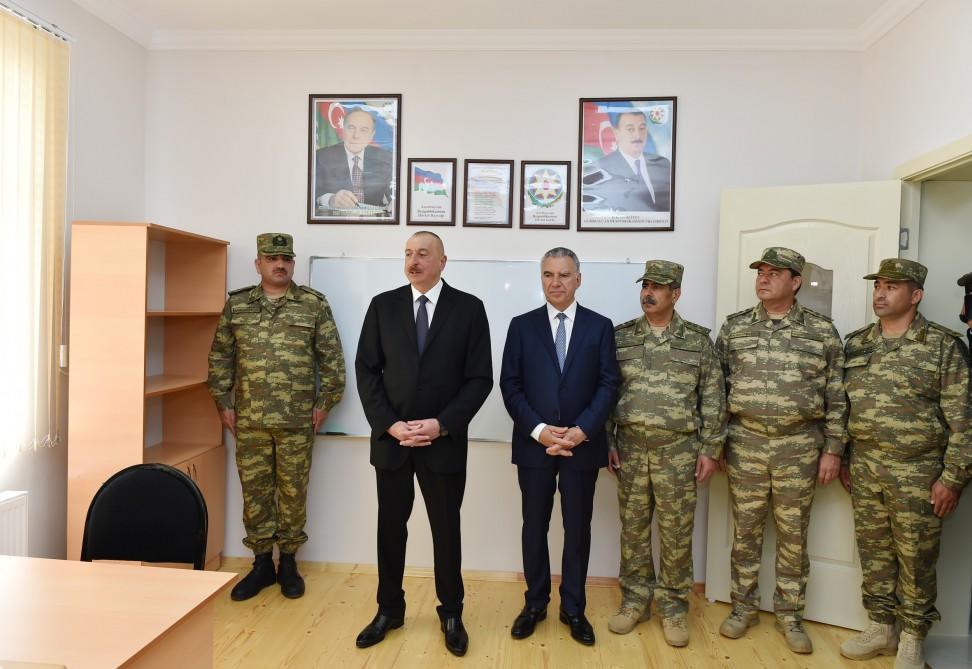 Президент Ильхам Алиев ознакомился с работами, проведенными в восстановленном селе Джоджуг Мерджанлы