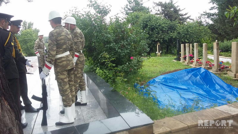 Азербайджанский шехид похоронен в Гусаре