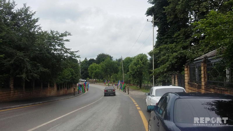 Азербайджанский шехид похоронен в Гусаре