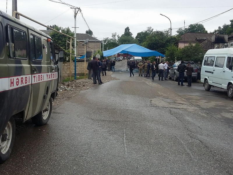 Азербайджанский шехид похоронен в Гусаре