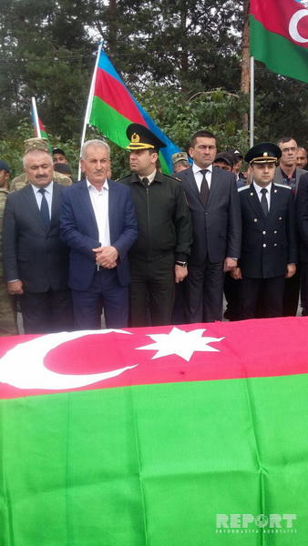 Азербайджанский шехид похоронен в Гусаре