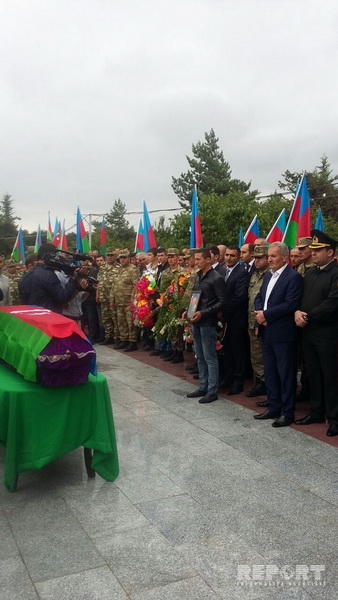 Азербайджанский шехид похоронен в Гусаре