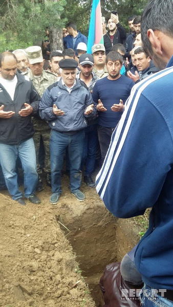 Азербайджанский шехид похоронен в Гусаре