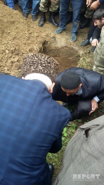 Азербайджанский шехид похоронен в Гусаре