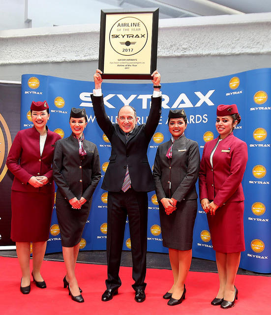 Qatar Airways признана лучшей авиакомпанией мира